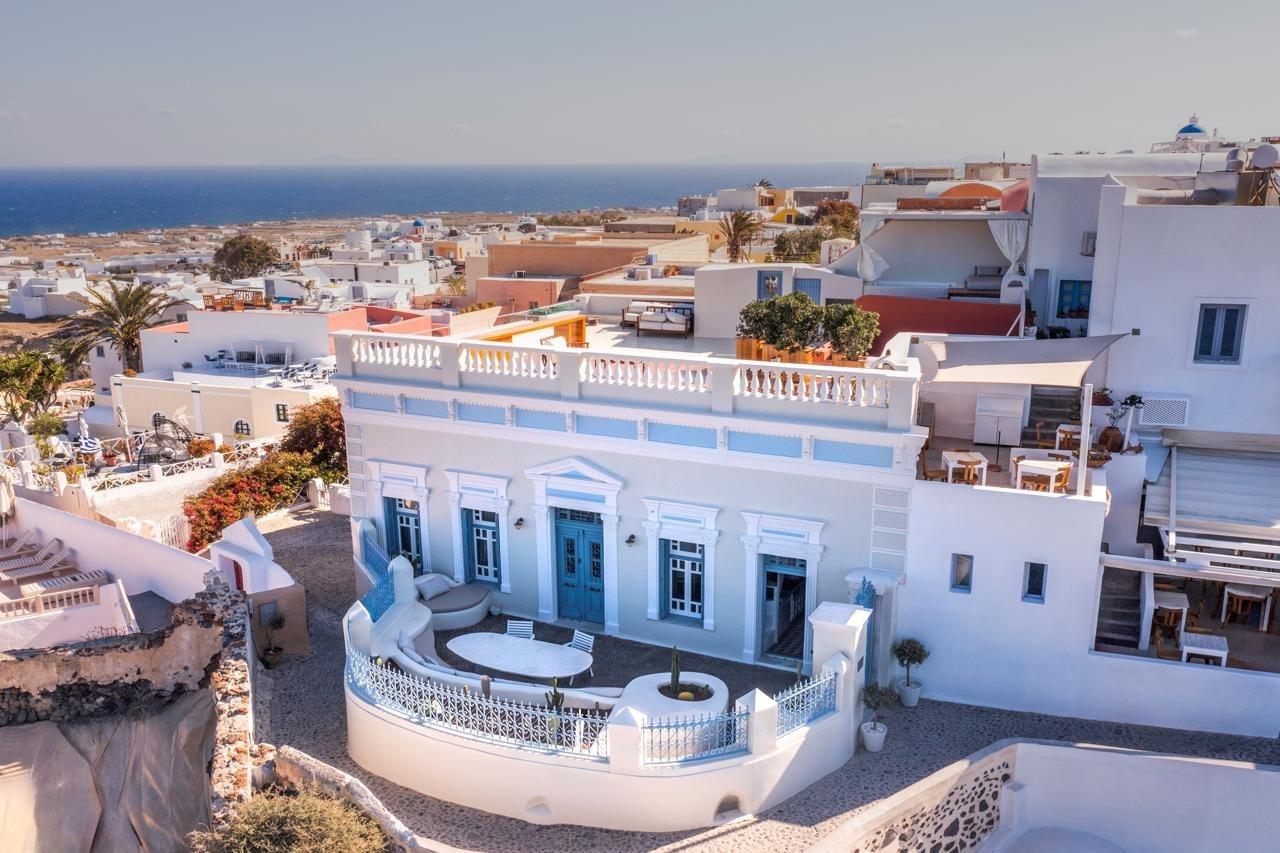 Вилла Oia Mansion Экстерьер фото